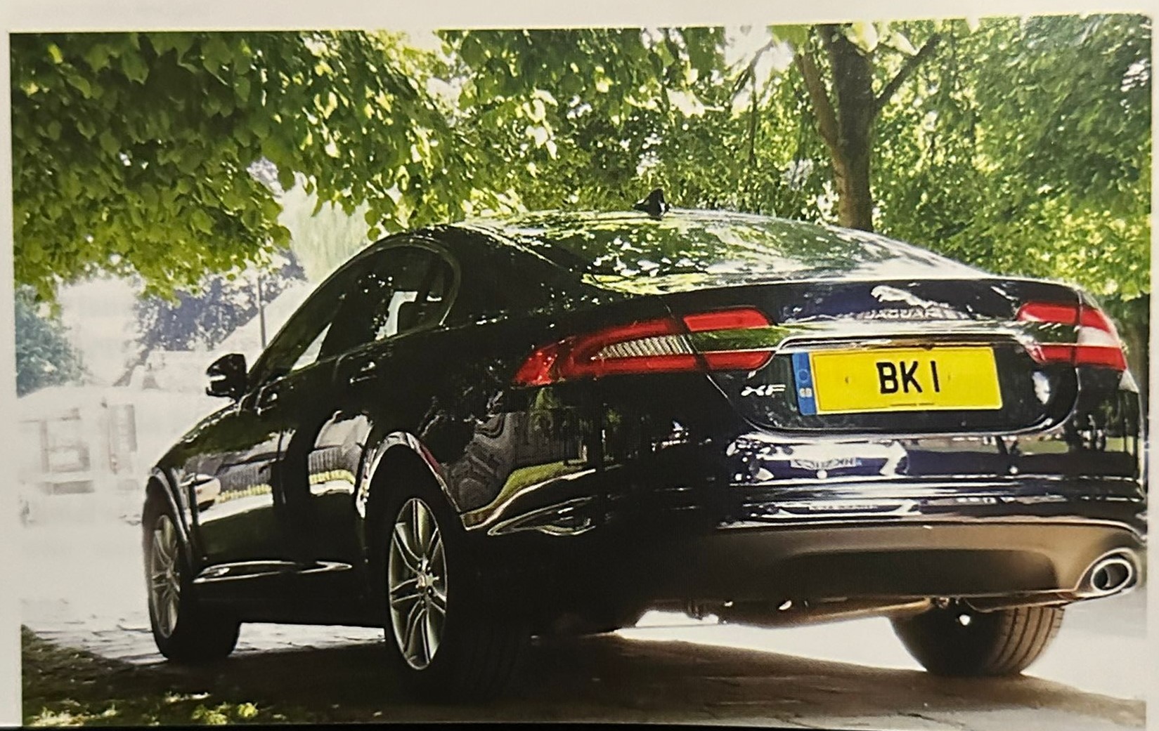 UK Number Plate BK 1